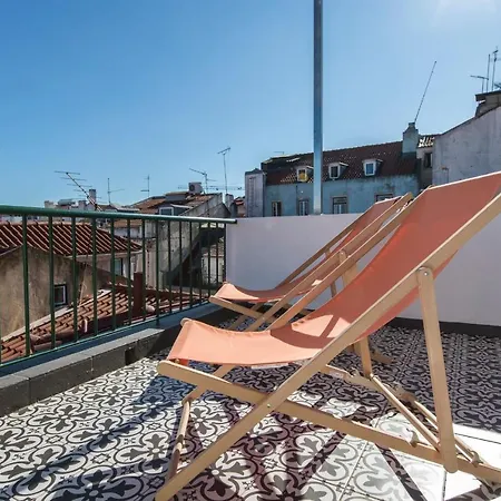 Lovelystay - Bairro Alto Terrace Wonder Lejlighed