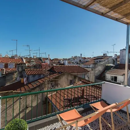 Apartment Lovelystay - Bairro Alto Terrace Wonder *